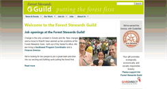 Desktop Screenshot of forestguild.org